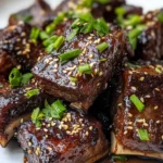 Sticky Caramelized Asian Beef Short Ribs