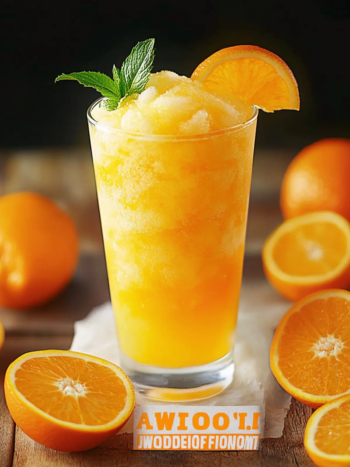 Orange Vodka Slush