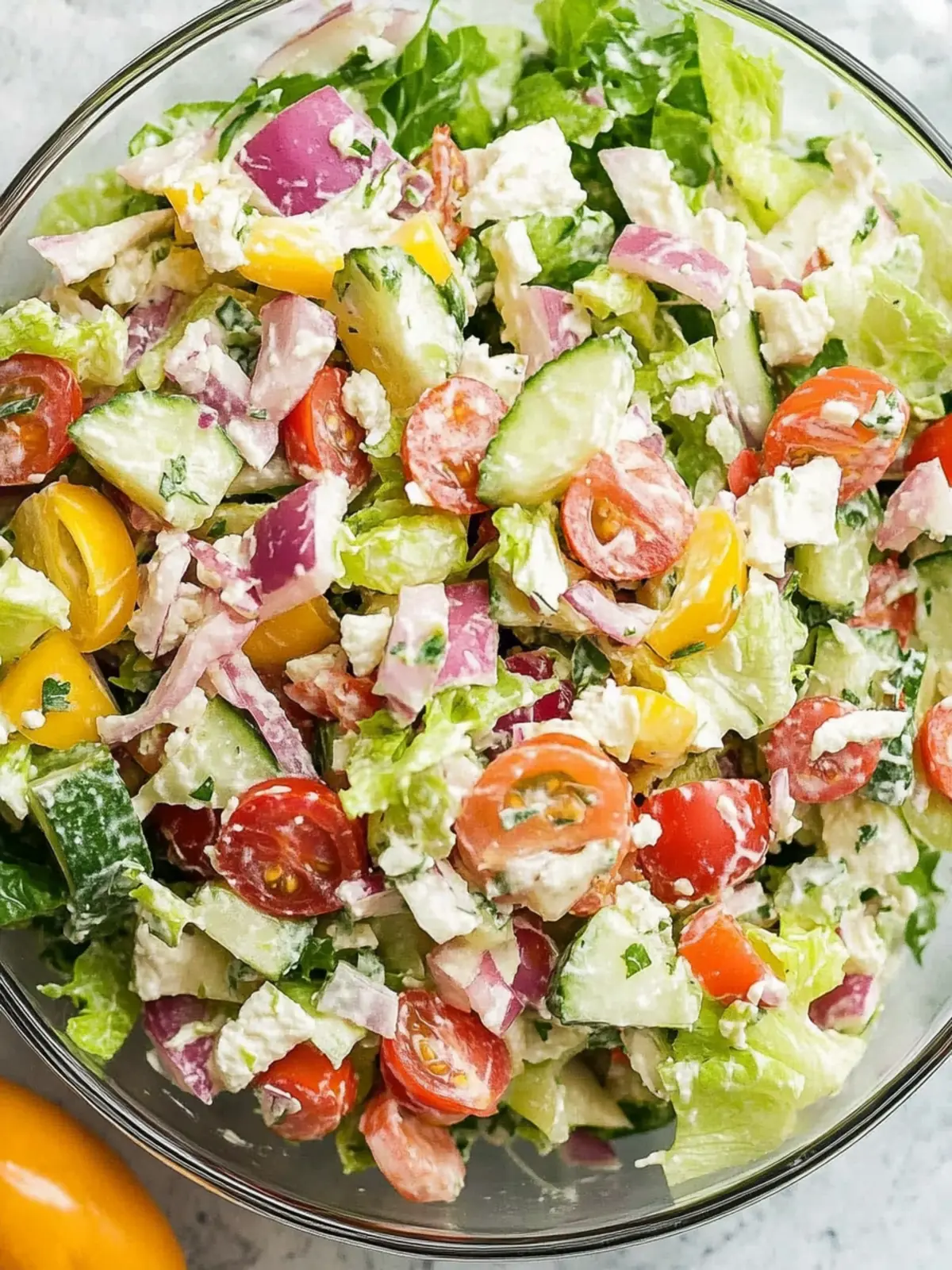 Italian Grinder Salad (Chopped Sub Salad)