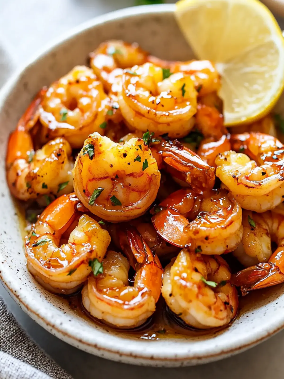 10 Minute Honey Garlic Shrimp