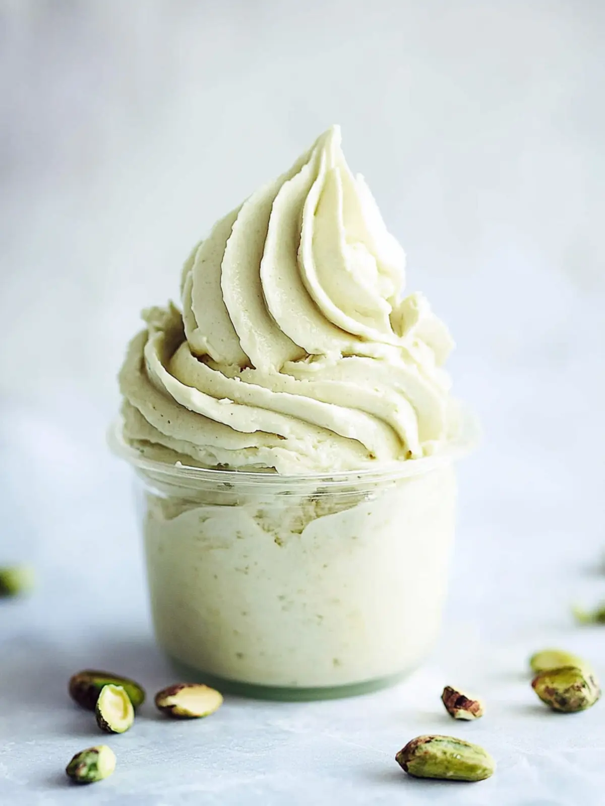 Homemade Pistachio Honey Whipped Cream