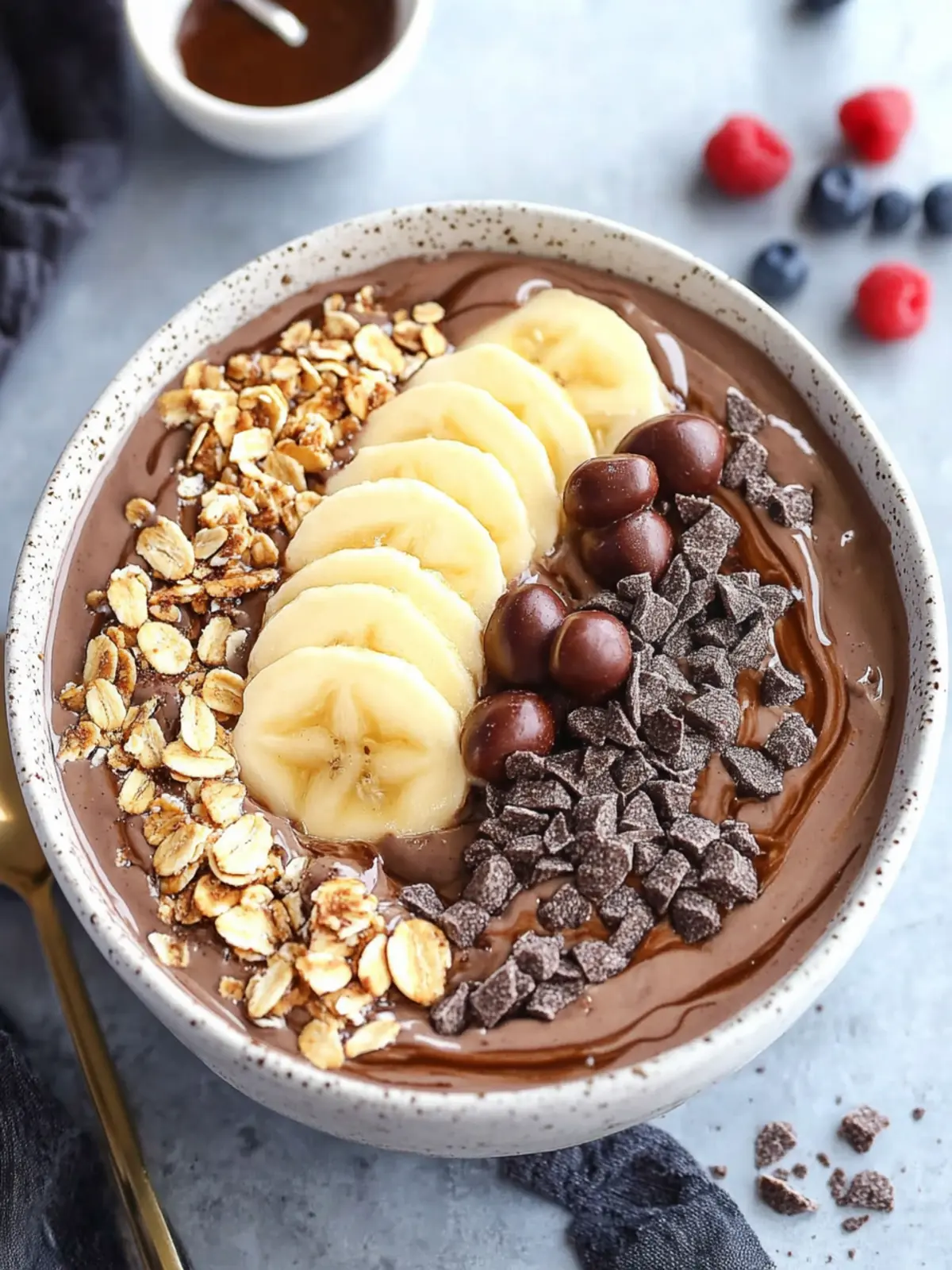 Nutella Smoothie Bowl
