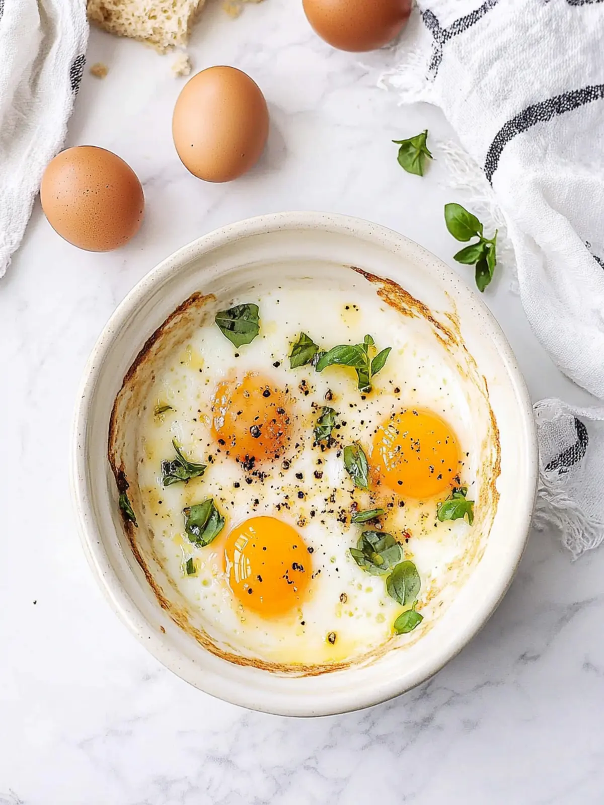 Shirred Eggs