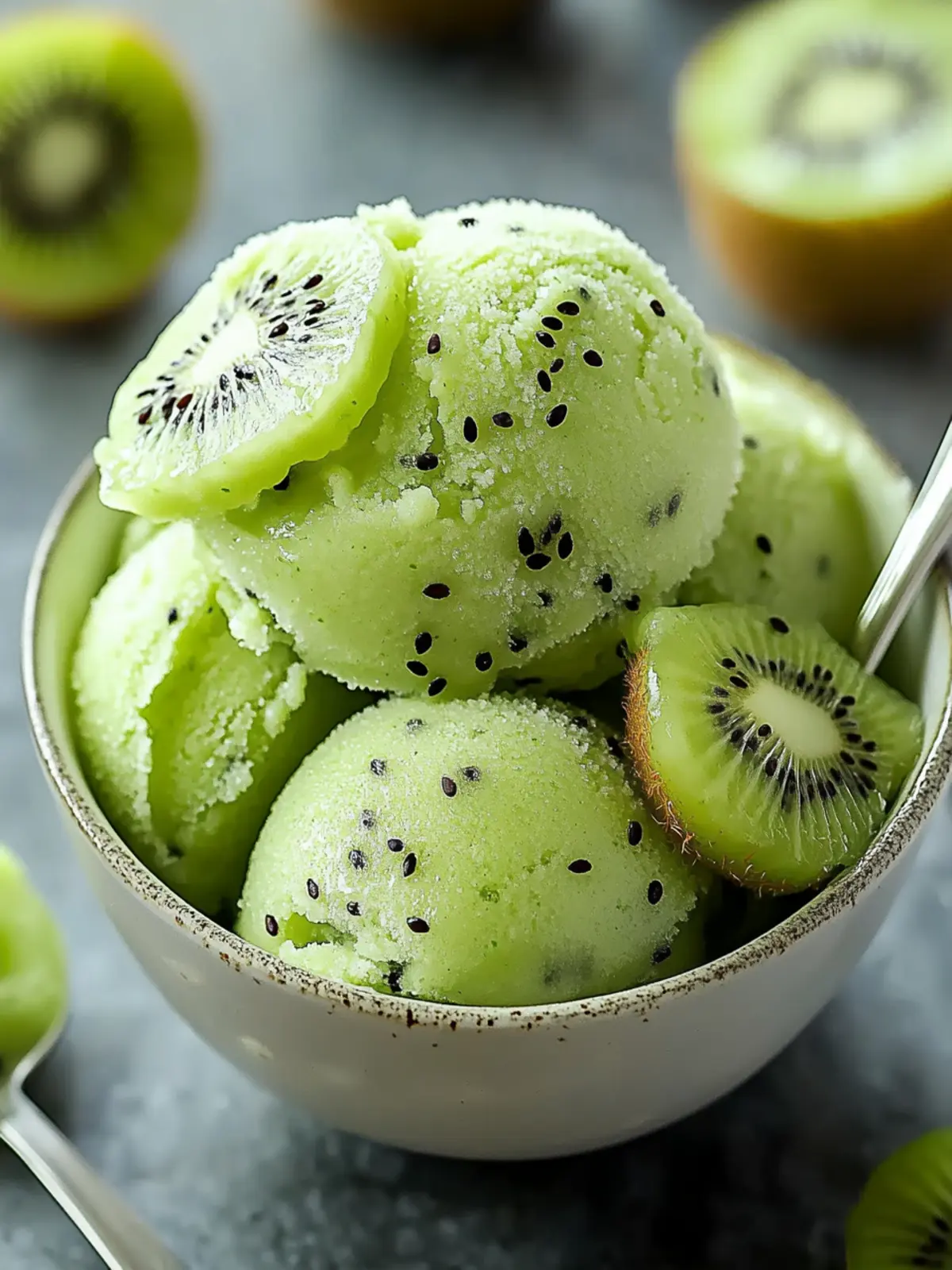 Kiwi Sorbet Recipe Refreshing Easy to Make