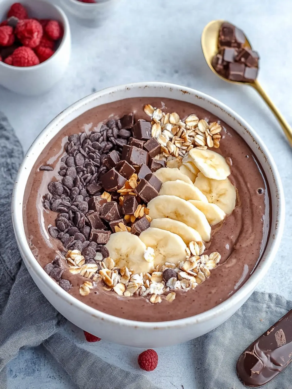 Nutella Smoothie Bowl