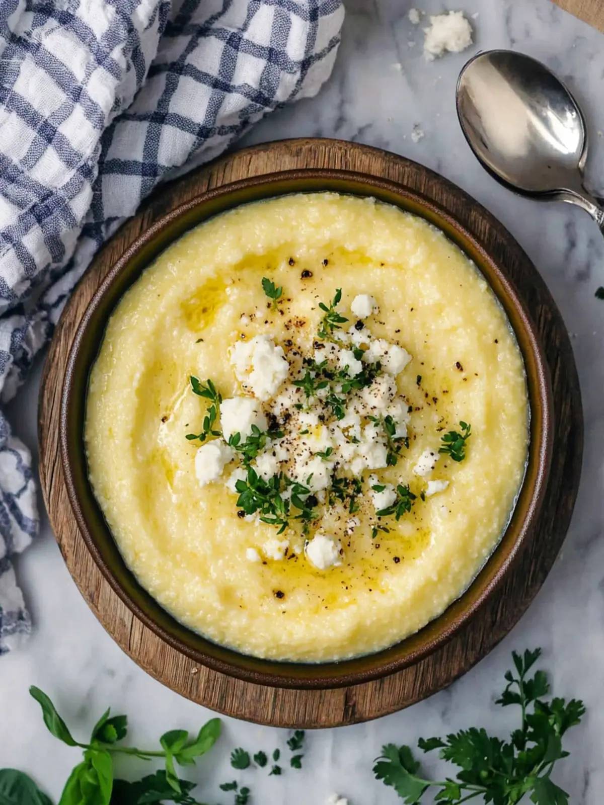 Goat Cheese Polenta