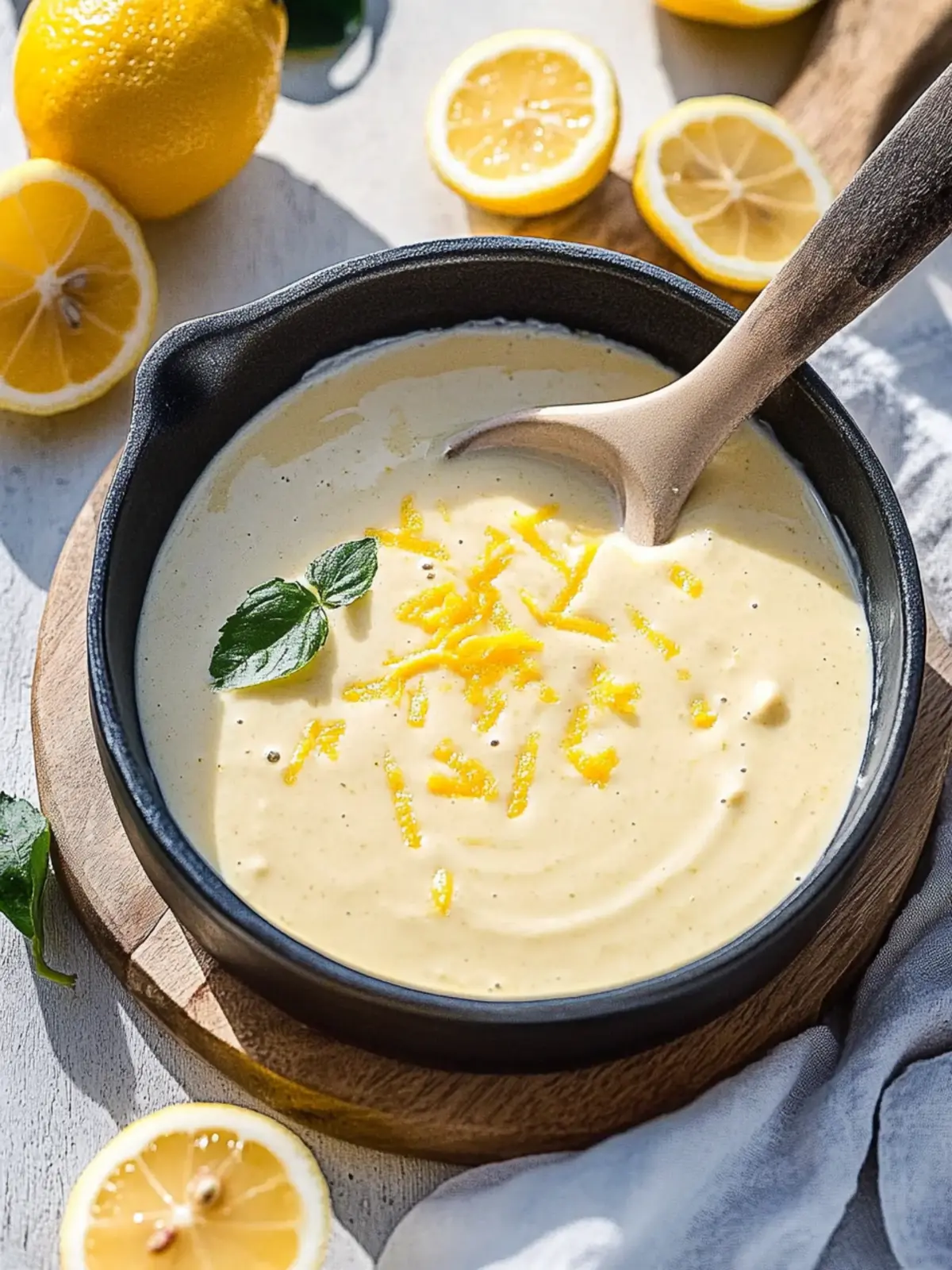 Lemon Cream Sauce