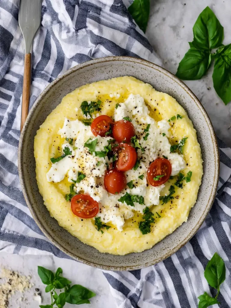 Goat Cheese Polenta
