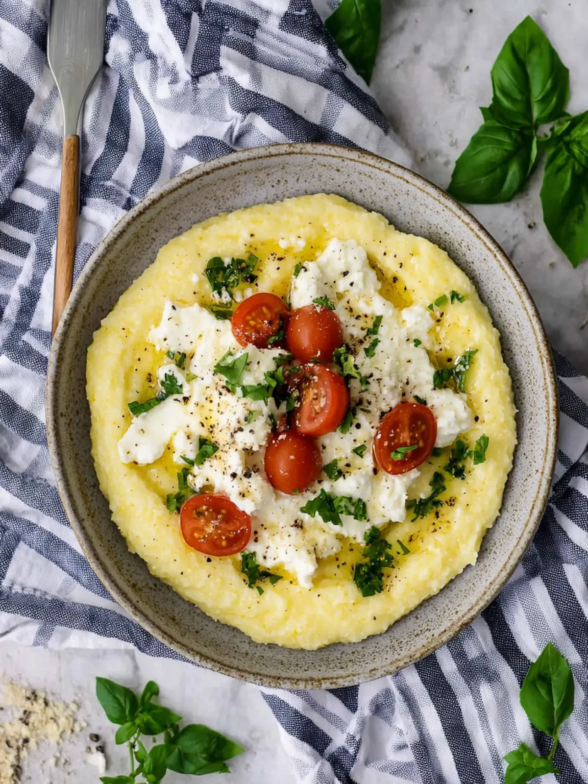 Goat Cheese Polenta