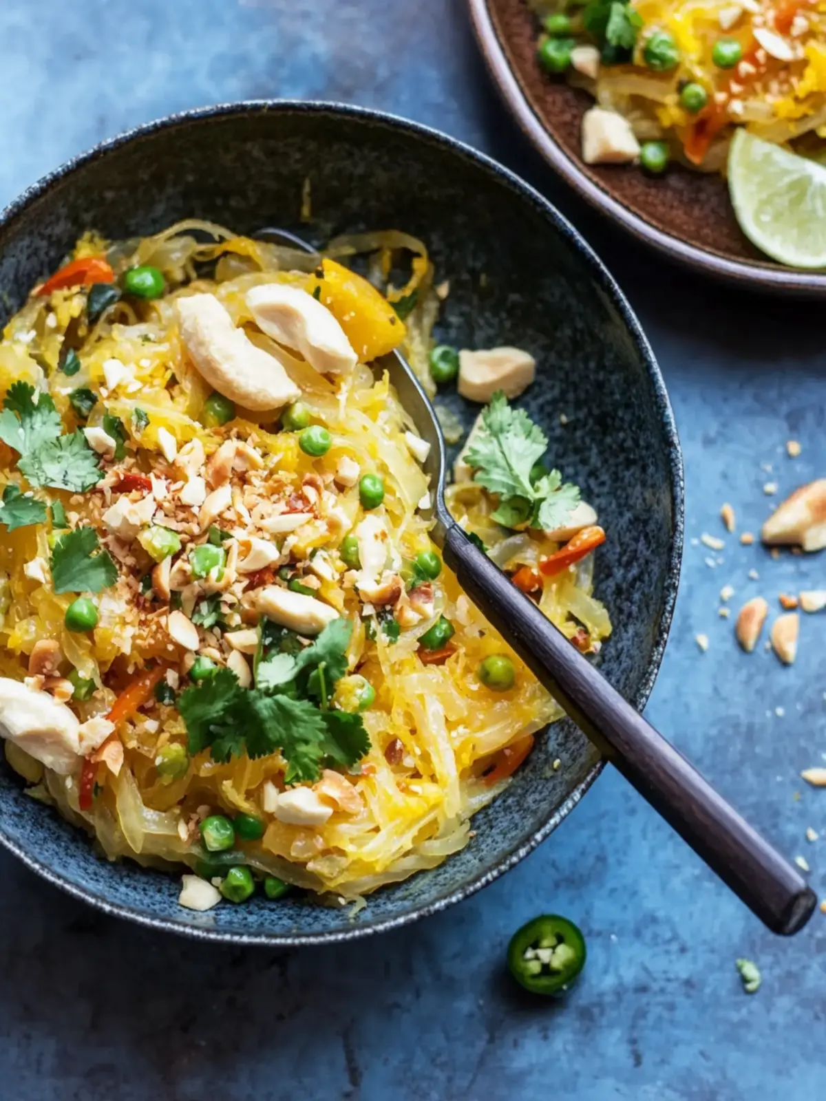 Spaghetti Squash Pad Thai