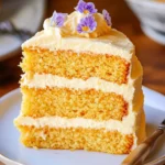 Layered Cornbread Cake with Whipped Honey Butter Frosting