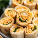 Buffalo Chicken Pinwheels