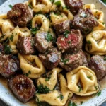 Creamy Cowboy Butter Tortellini Steak Bites