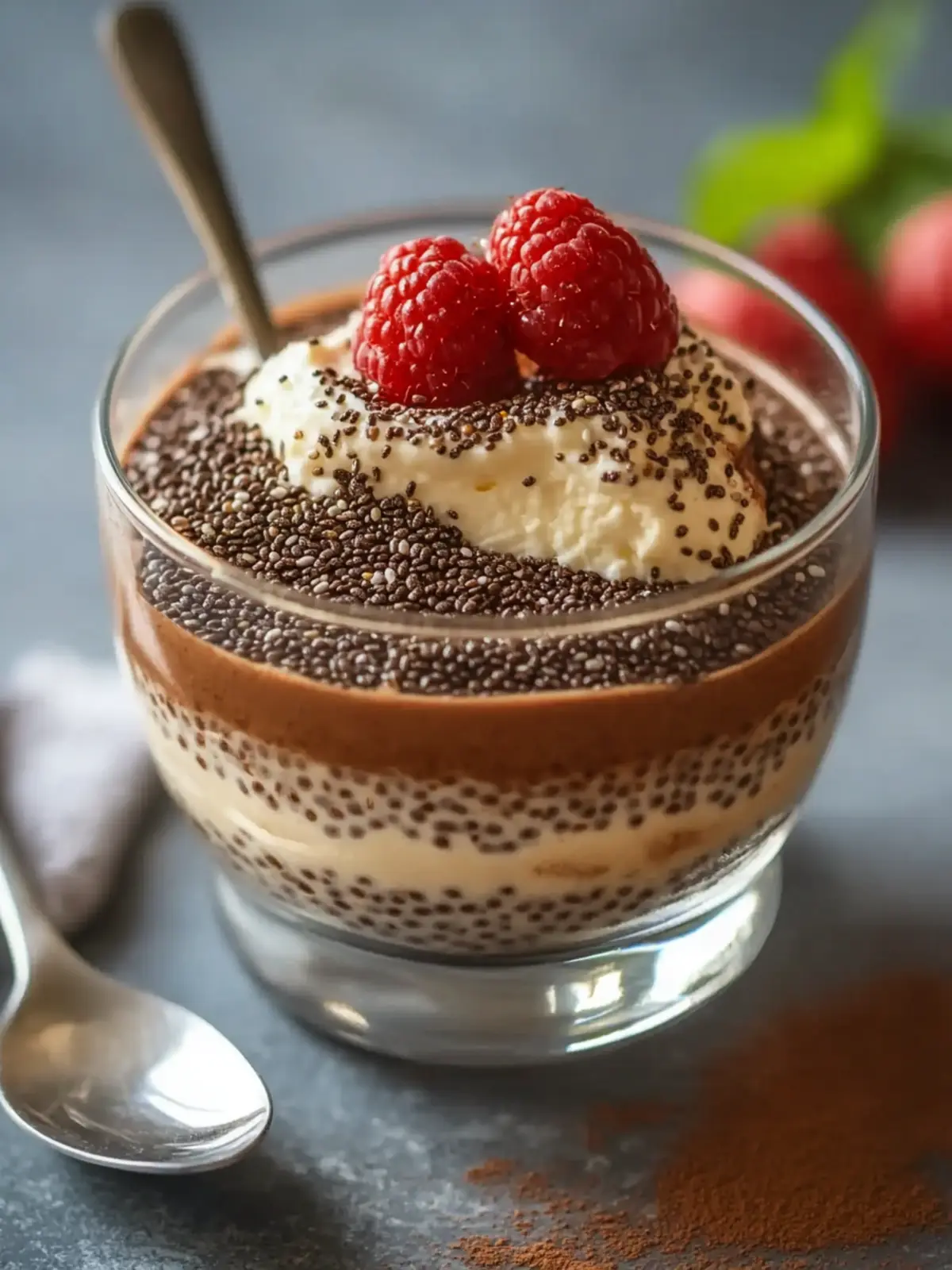 5-Minute Irresistible Tiramisu Chia Pudding (Healthy & Creamy Recipe)