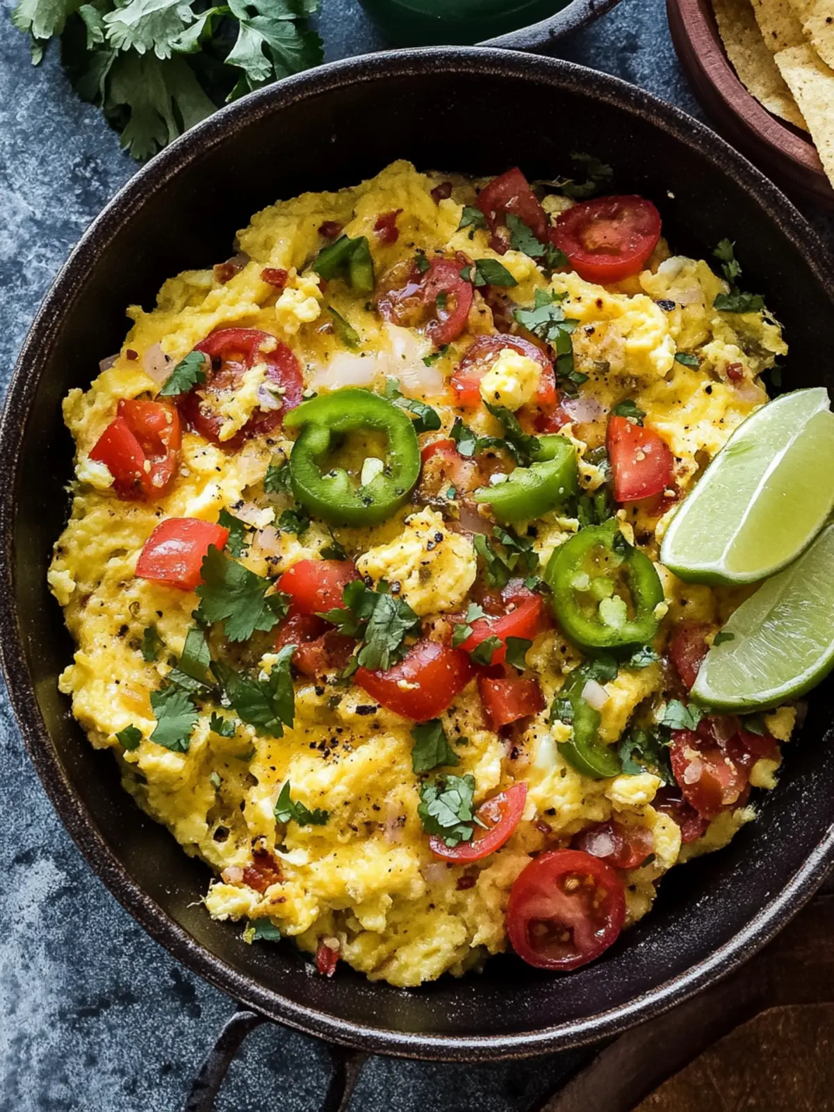 Migas (Scrambled Eggs with Crispy Tortillas)