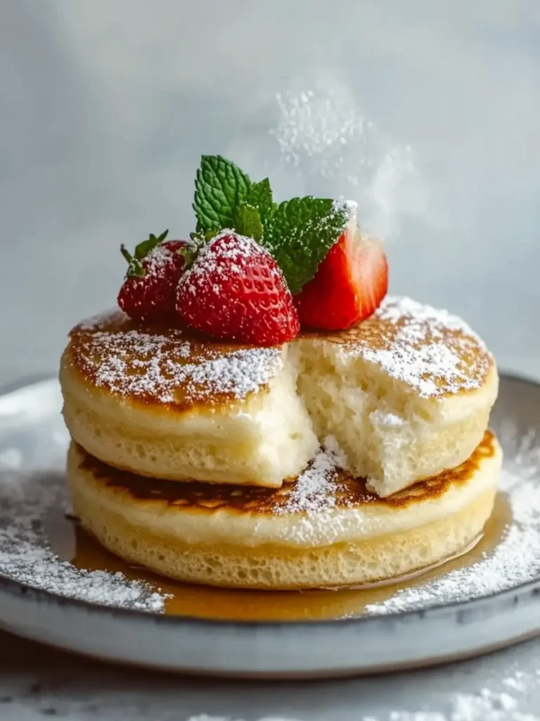 How to Make Fluffy Soufflé Pancakes