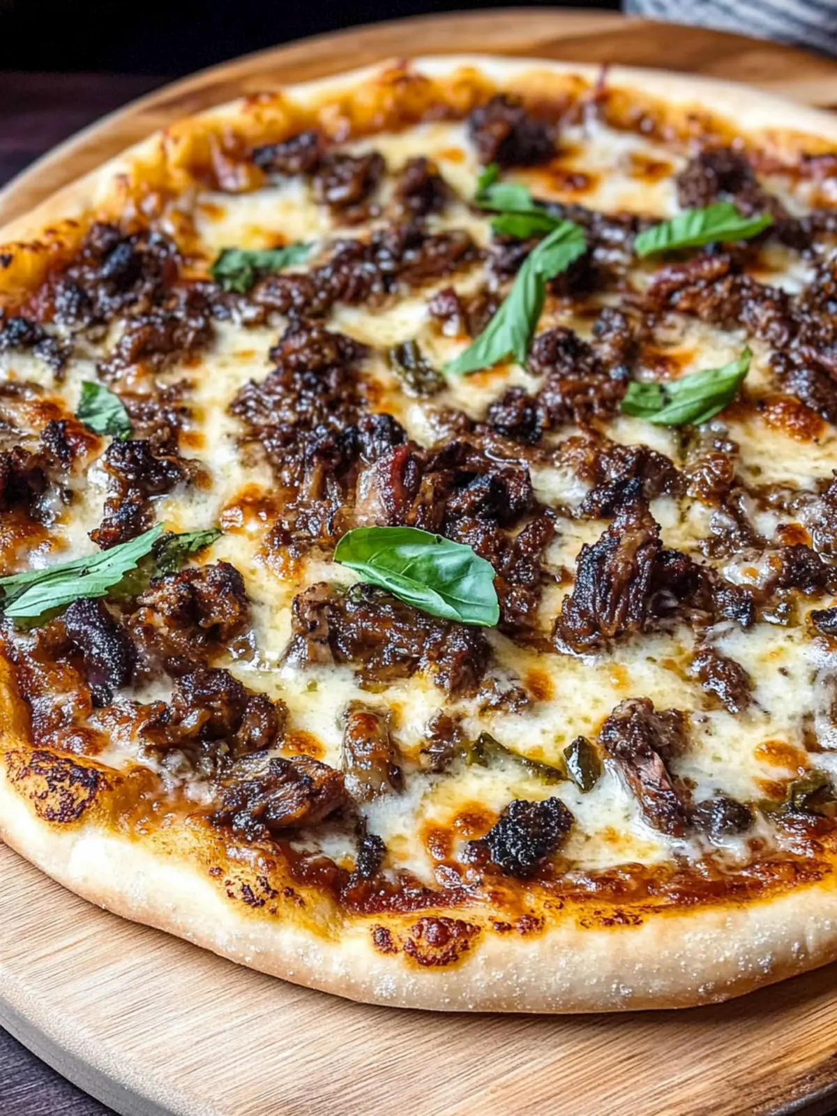 Truffle Oxtail Pizza