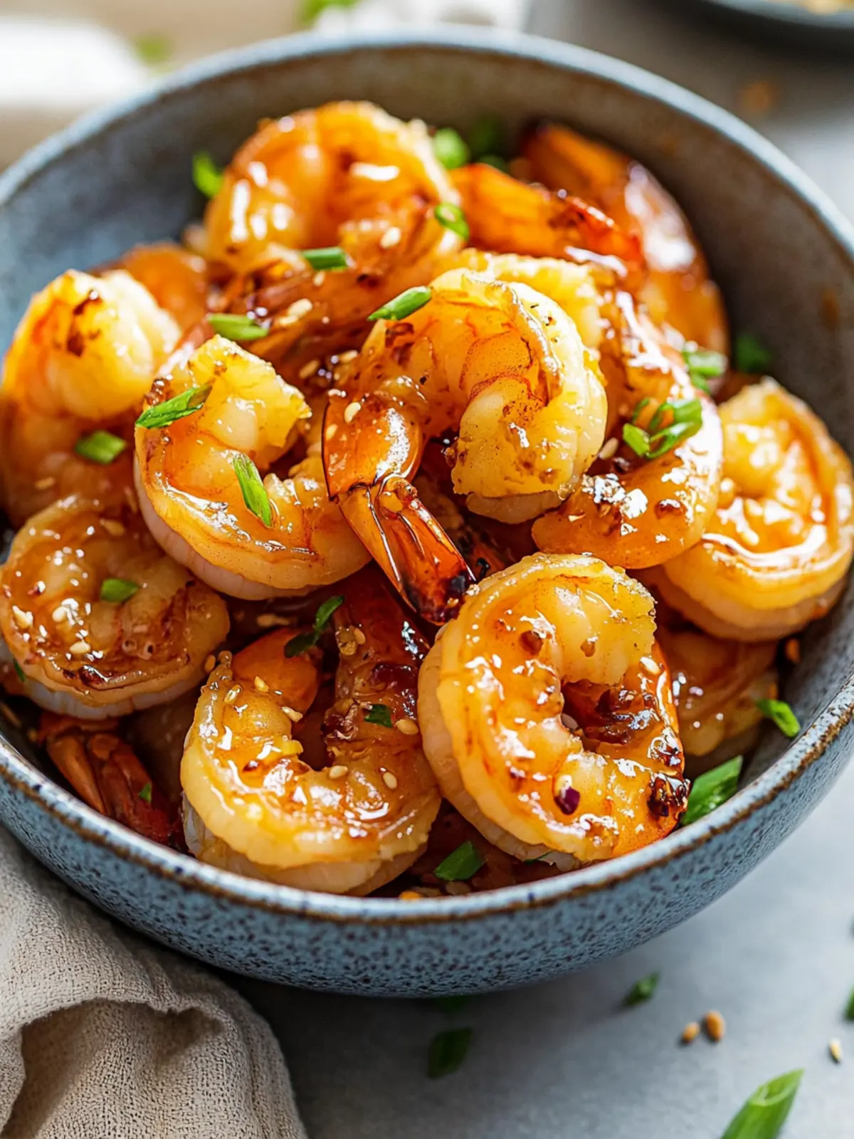 10 Minute Honey Garlic Shrimp