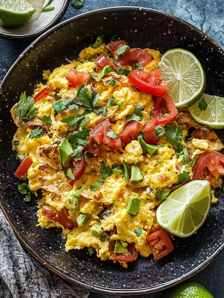 Migas (Scrambled Eggs with Crispy Tortillas)