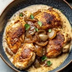 Creamy Caramelized Onion Chicken