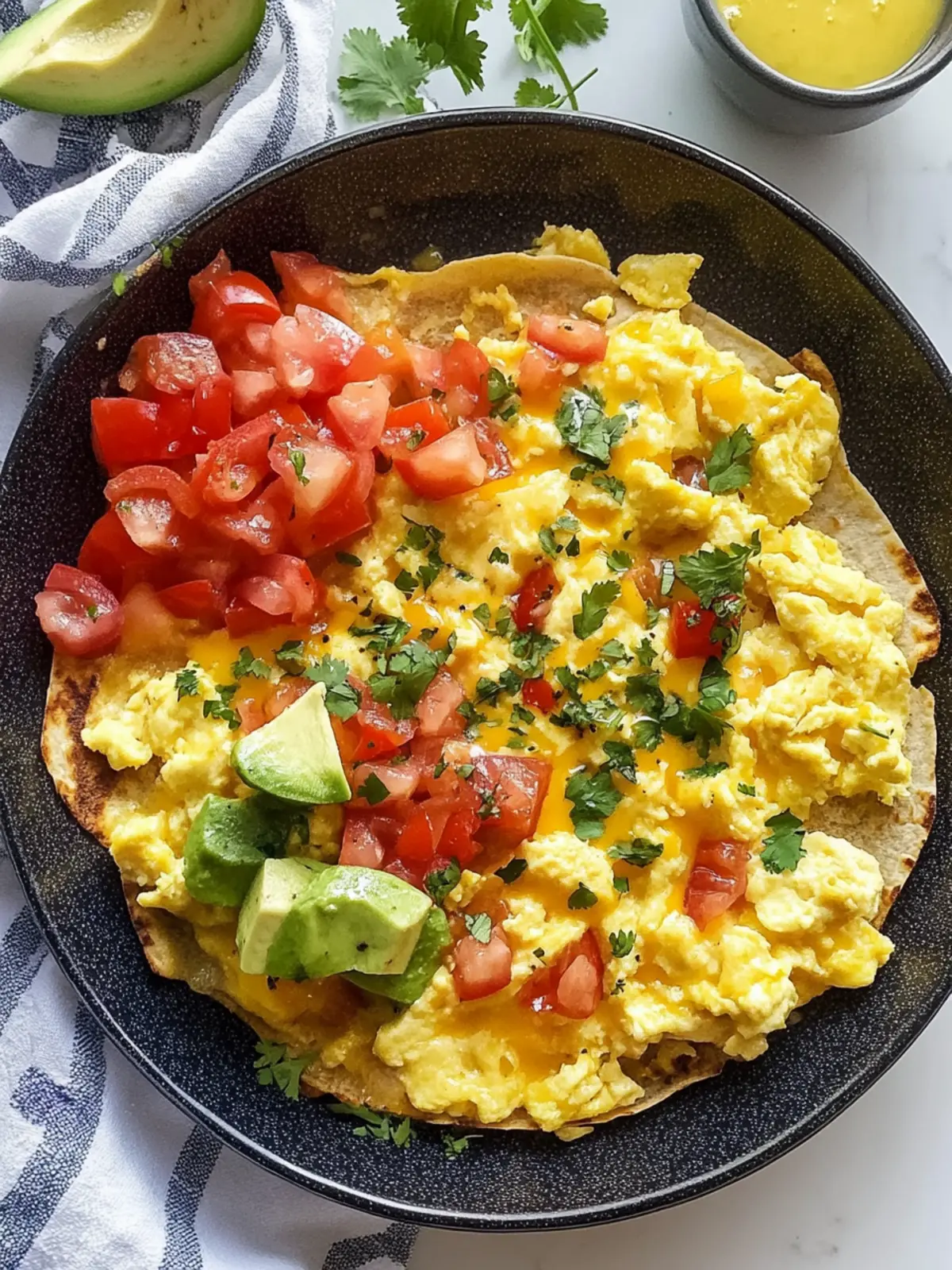 Migas (Scrambled Eggs with Crispy Tortillas)