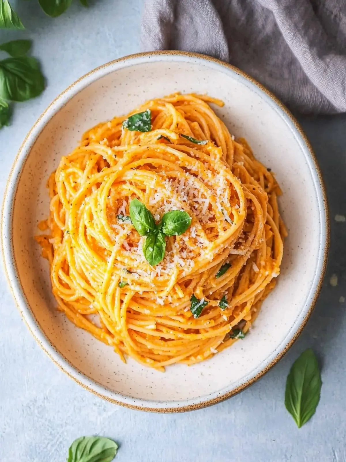 10-Minute Vegan Pumpkin Pasta