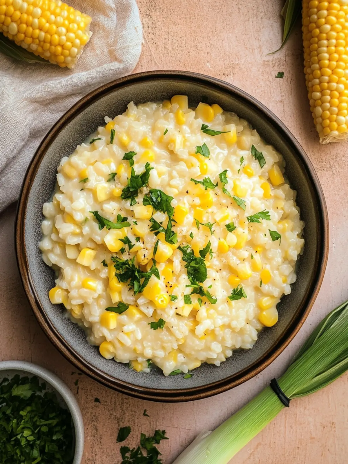 Sweet Corn Risotto