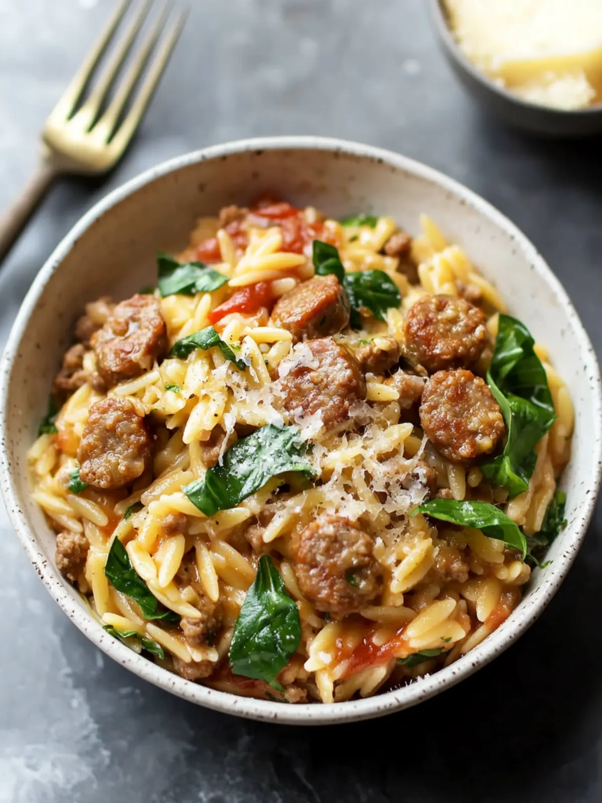 Italian Sausage Orzo