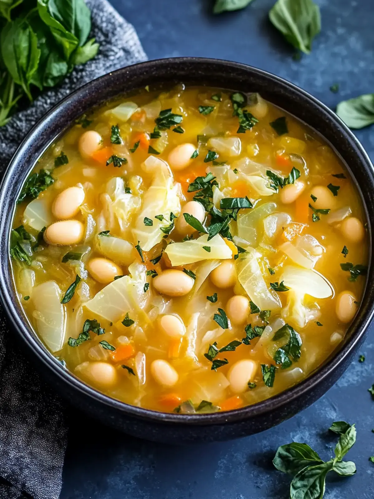 Cabbage and Bean Soup