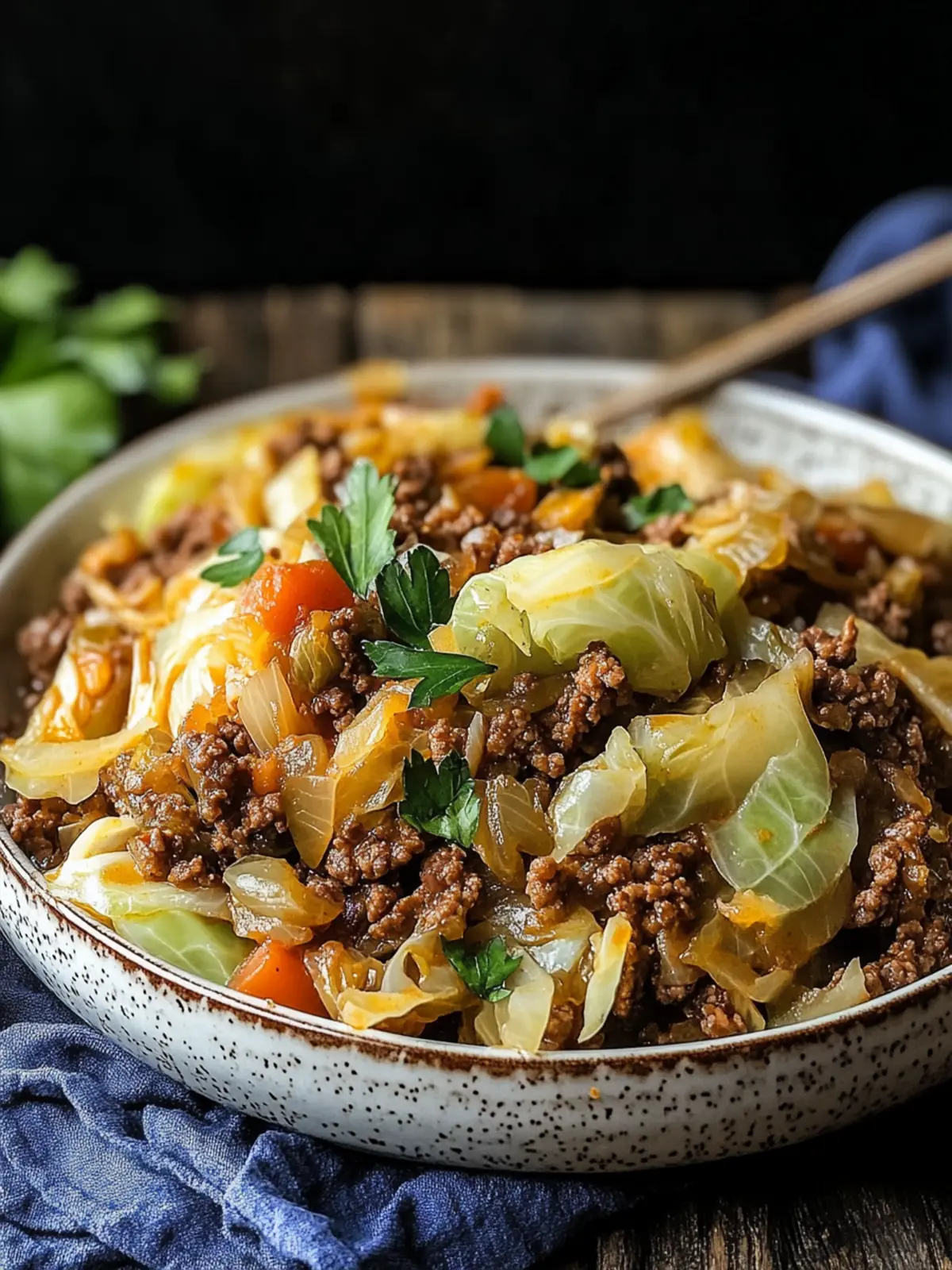Savory Irish Ground Beef and Cabbage in 30 Minutes