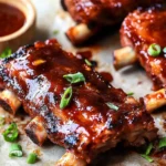 Sticky BBQ Vegan Ribs (Seitan Recipe)