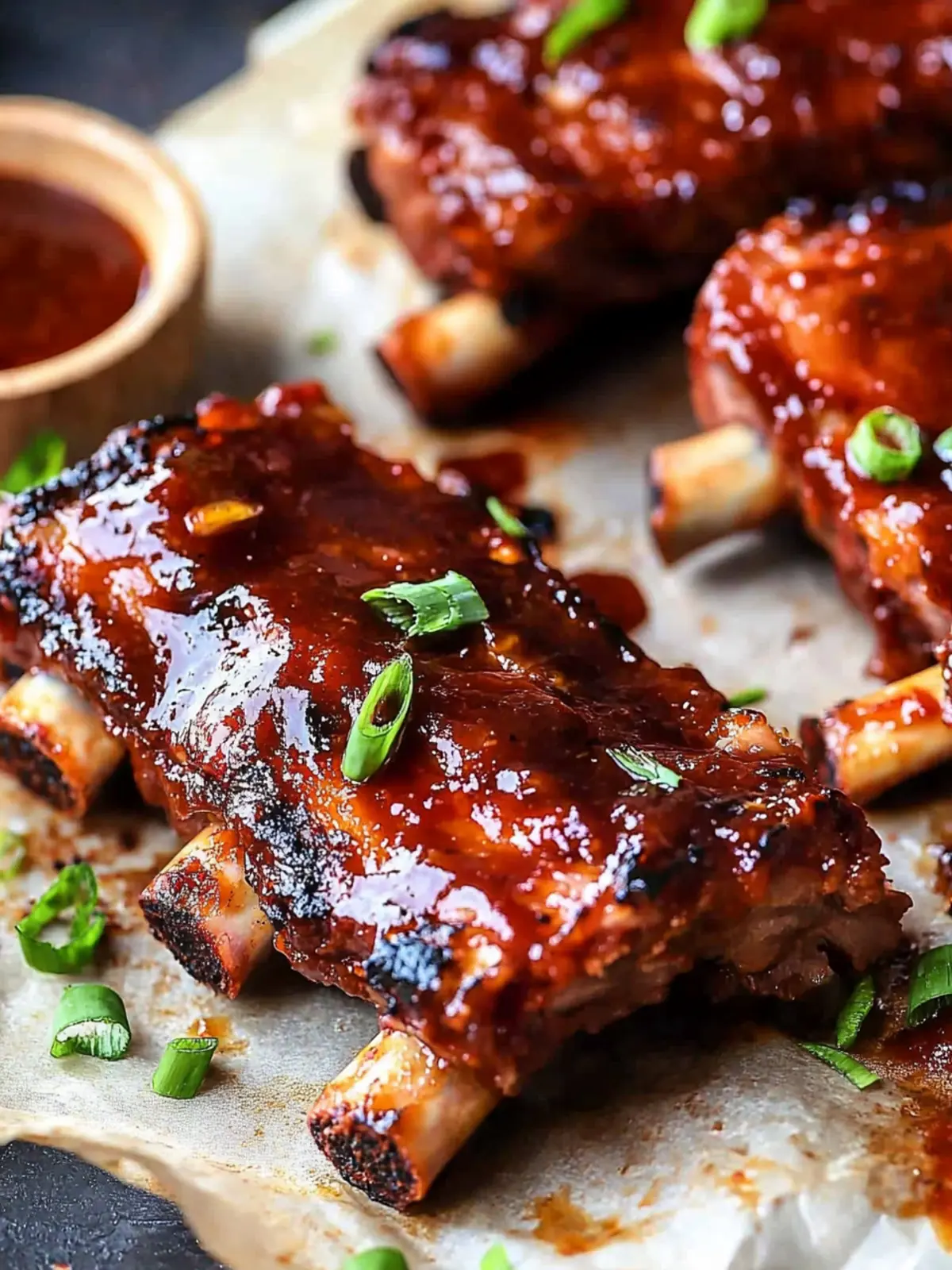 Sticky BBQ Vegan Ribs (Seitan Recipe)