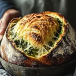 Pesto Parmesan Sourdough: The Ultimate Cheesy Artisan Loaf