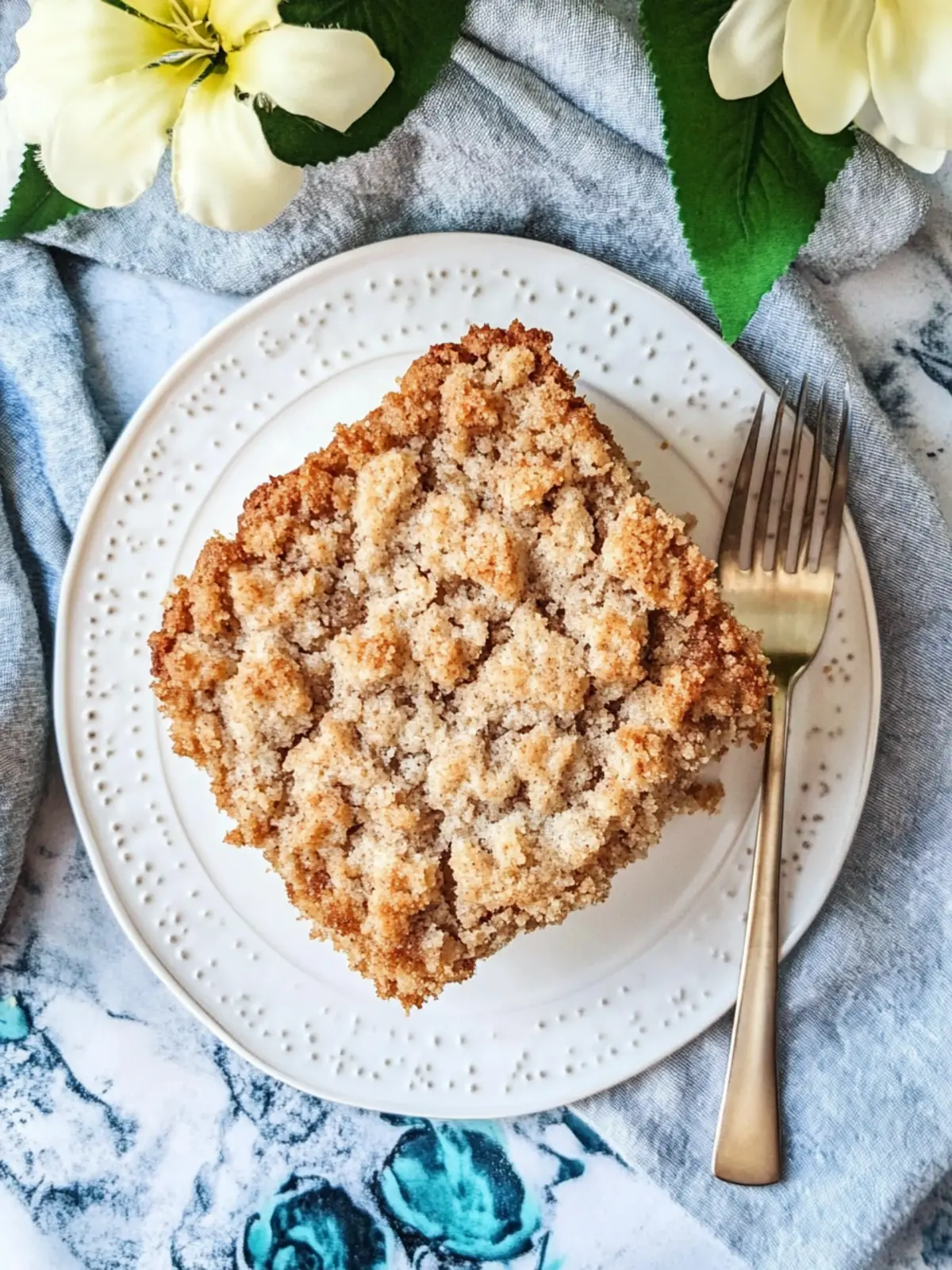 Banana Crumb Coffee Cake