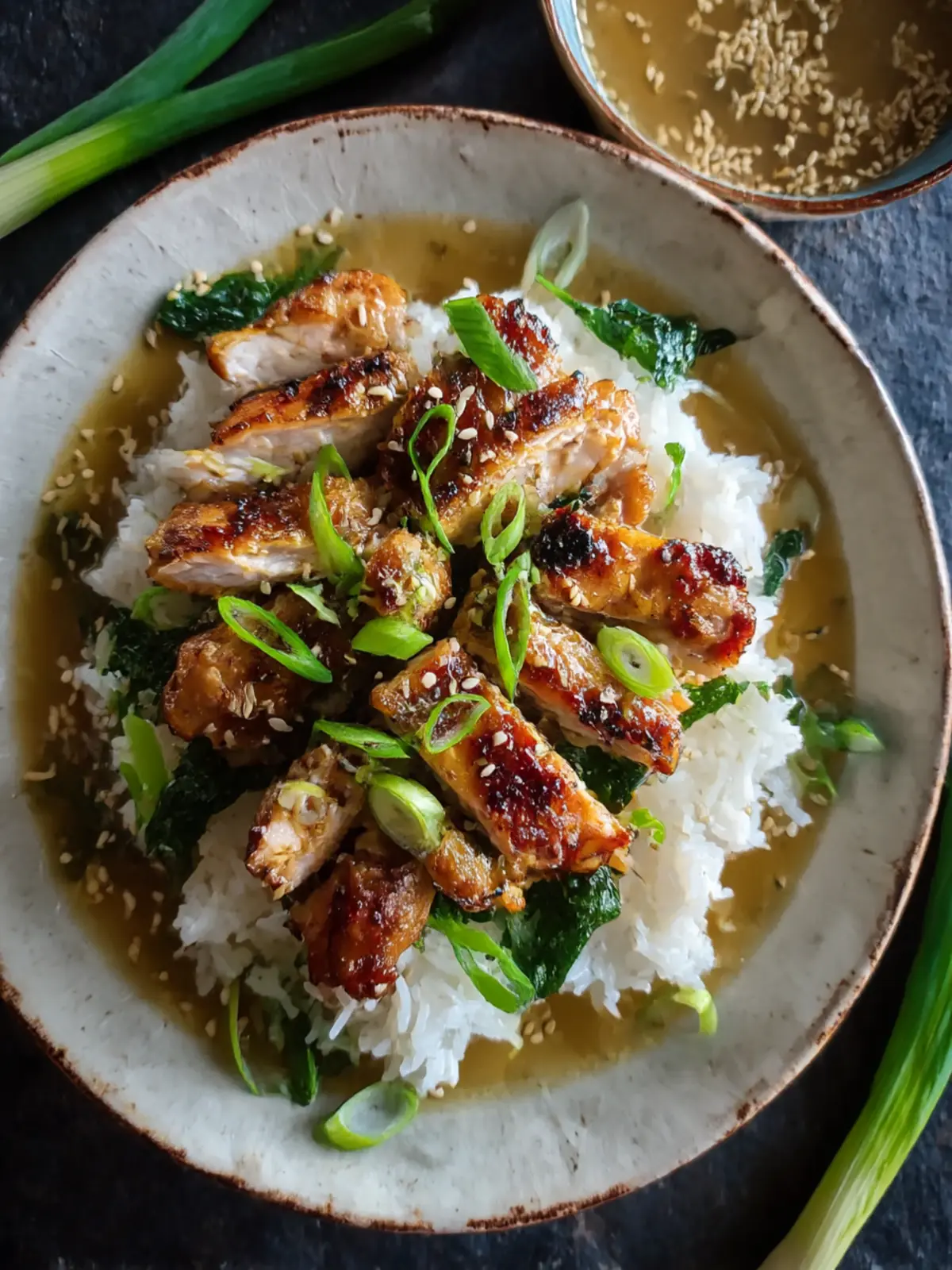 Garlic Miso Chicken - only 8 ingredients!