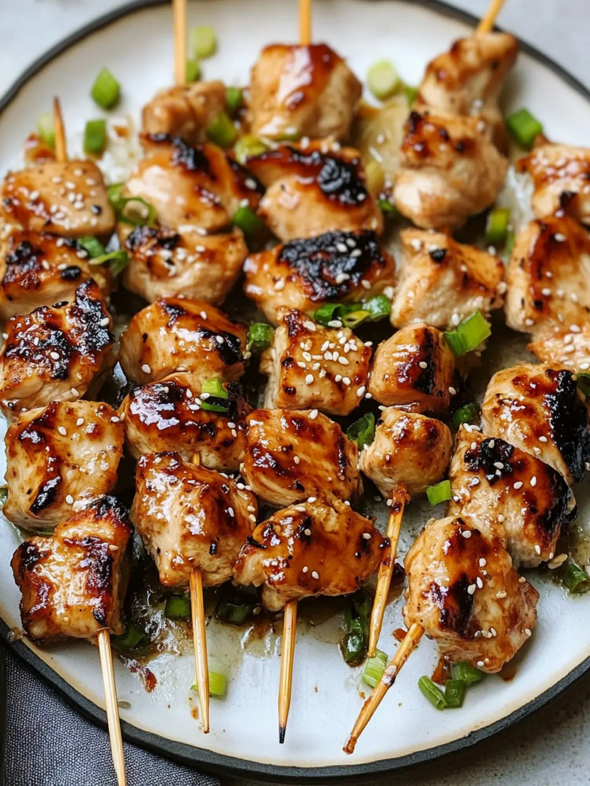 Paleo Chicken Yakitori aka Japanese Chicken Skewers (Whole30, Keto, AIP Option)
