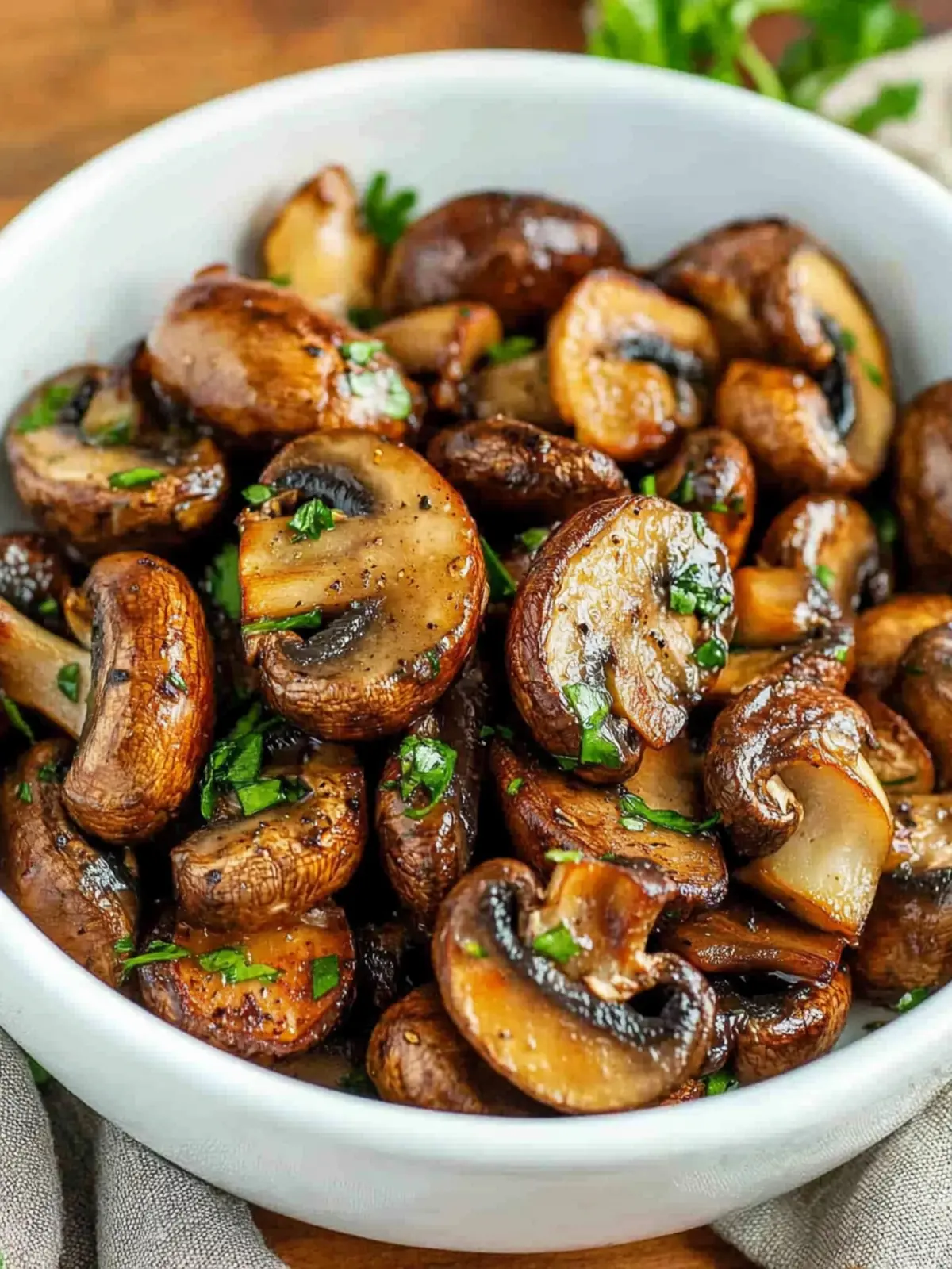 Roasted Mushrooms Recipe