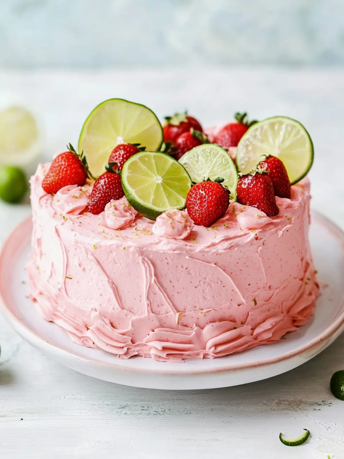 Strawberry Limeade Cake Recipe
