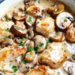 Creamy Garlic Mushroom Chicken
