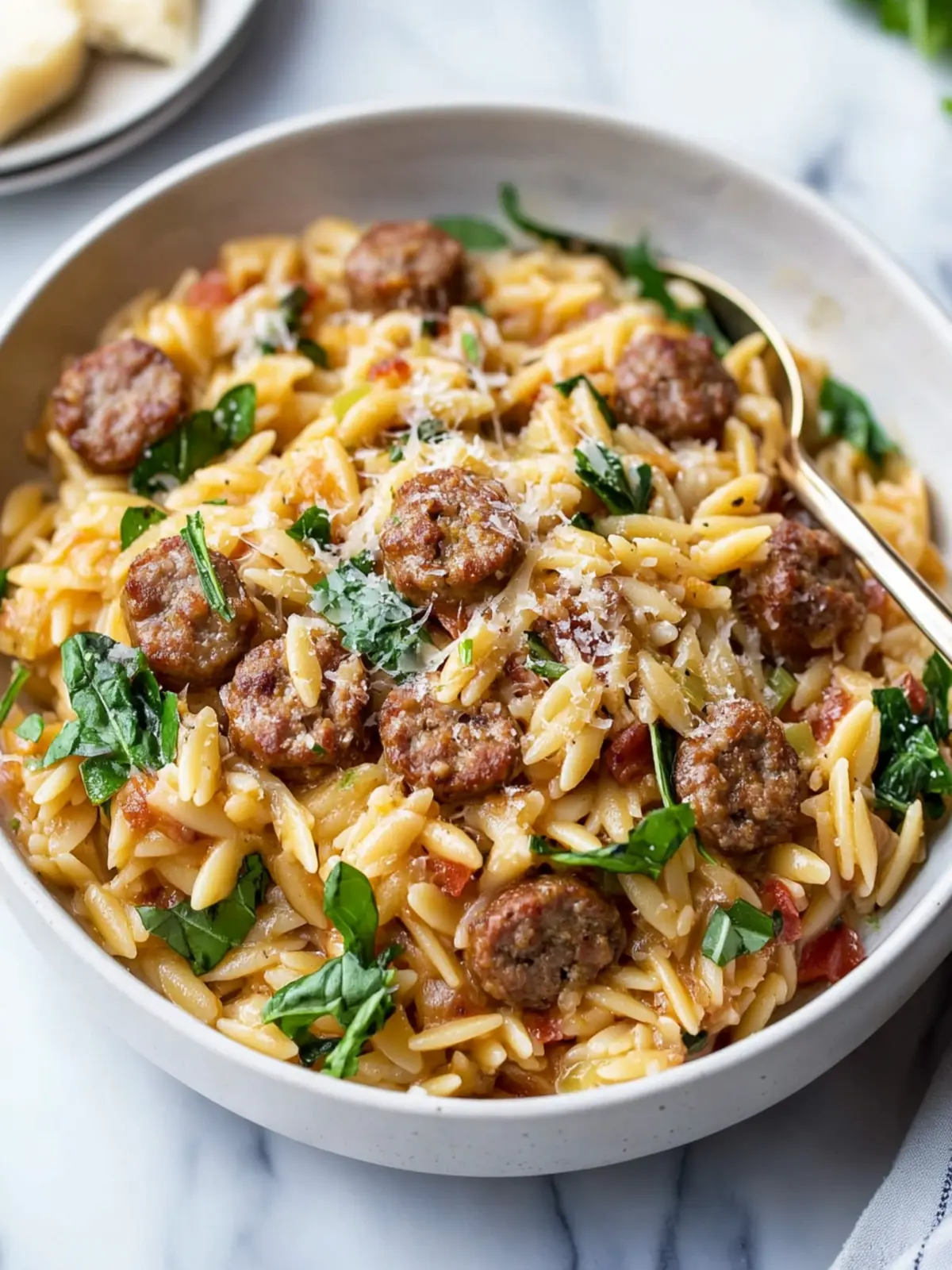 Italian Sausage Orzo