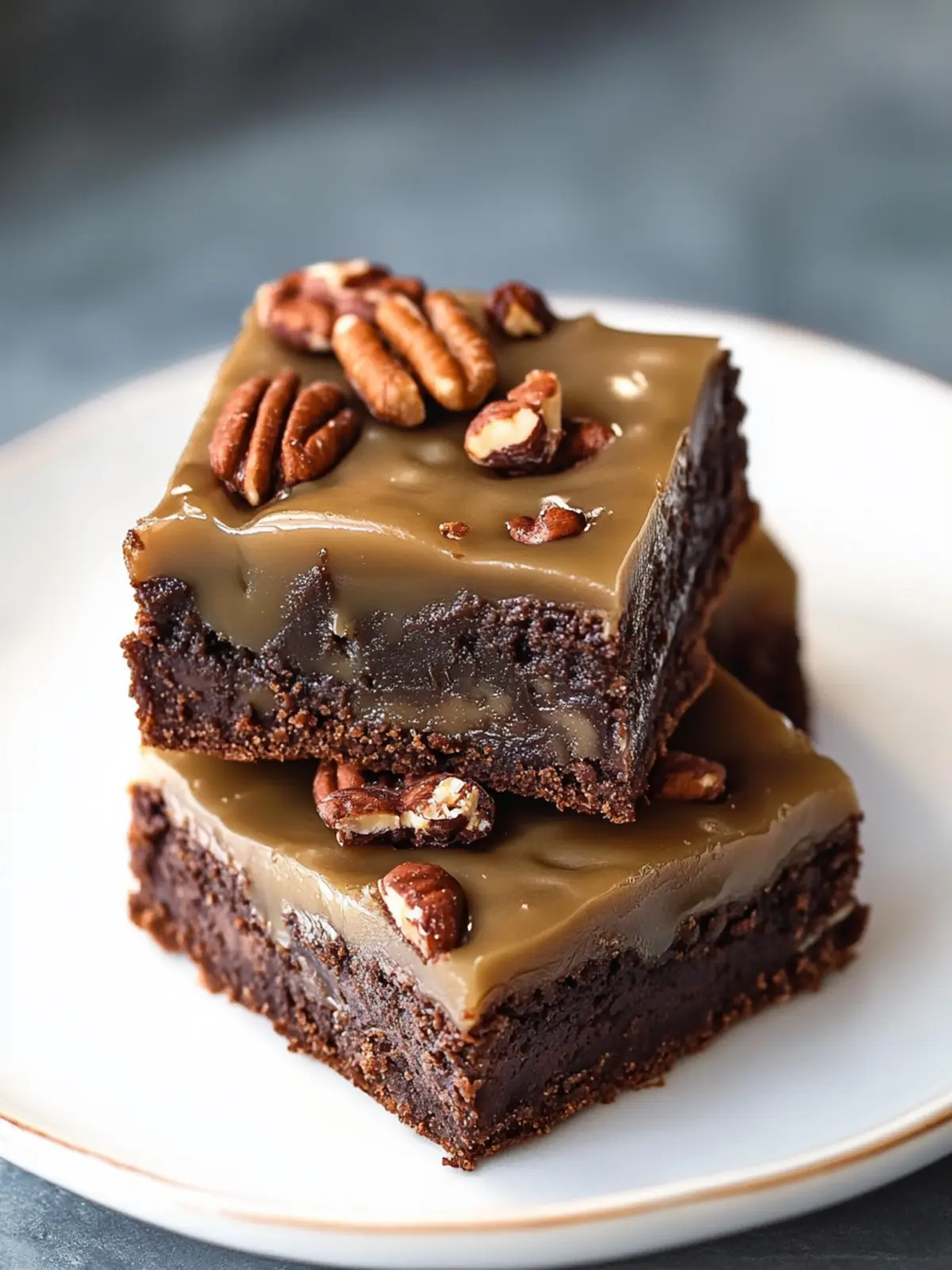Turtle Brownies