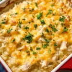Cheesy Chicken and Rice Casserole