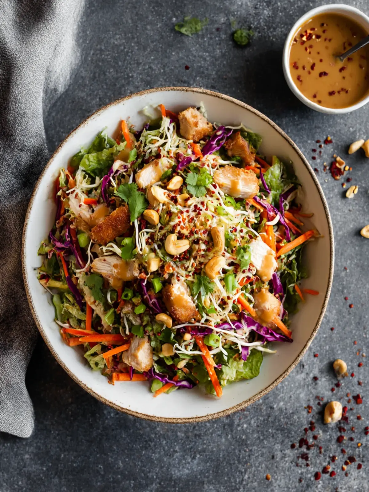 Asian Chicken Crunch Salad