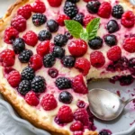 High Protein Triple Berry Bake