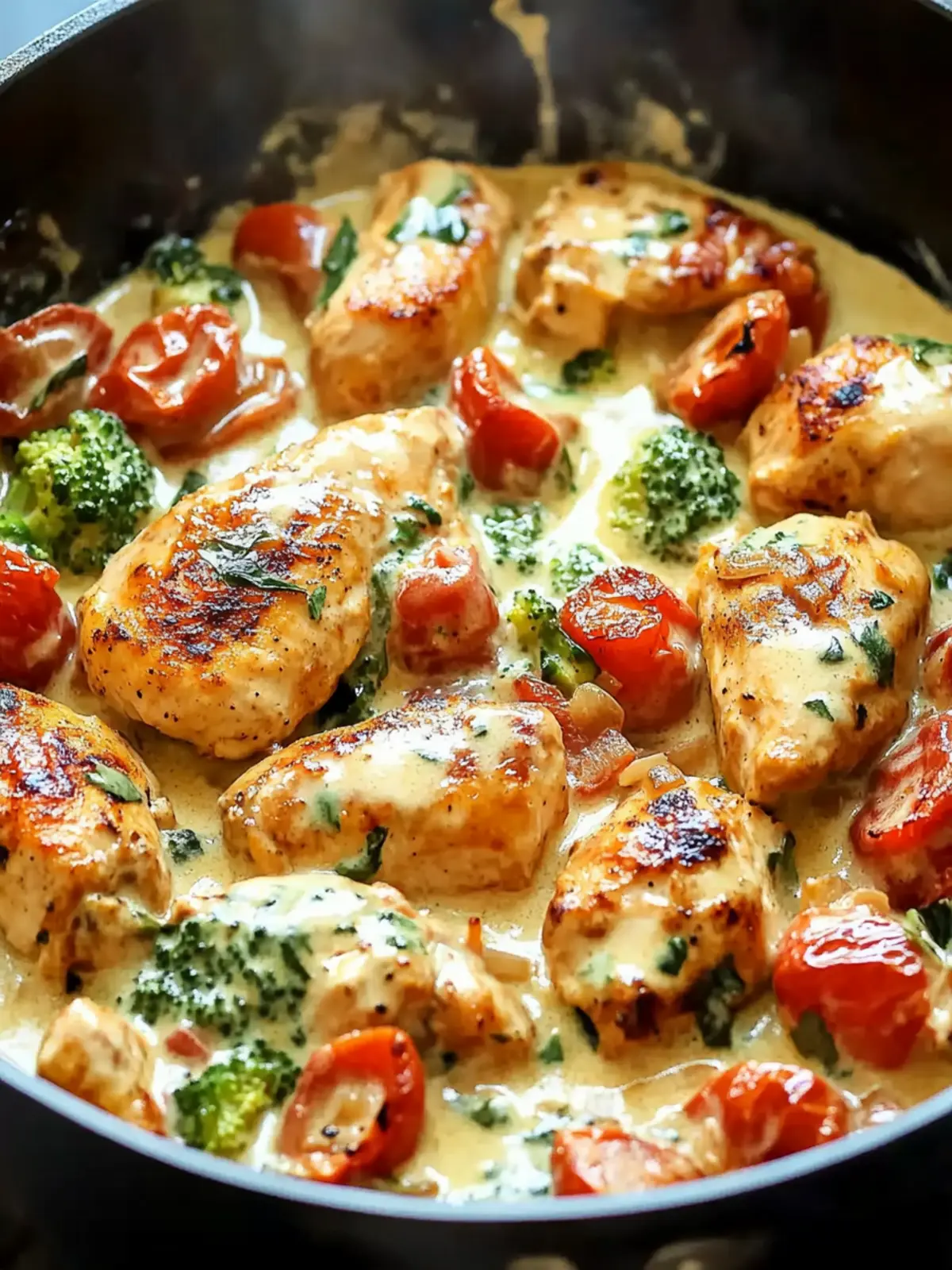 Creamy Low-Carb Tuscan Chicken Your Family Will Love