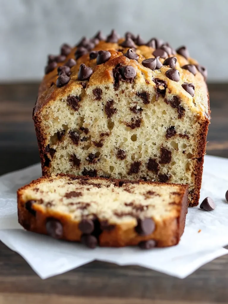 Gluten Free Chocolate Chip Yogurt Bread