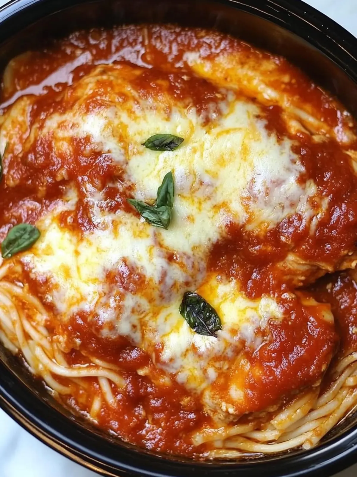 Crock-Pot Chicken Parmesan