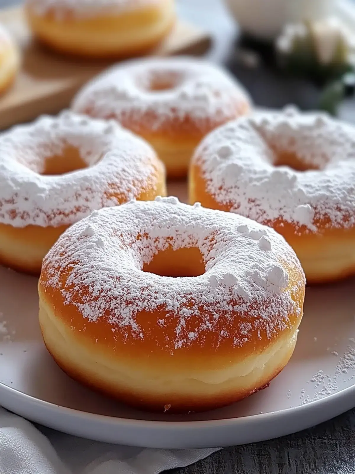 Irresistibly Fluffy Korean Milk Cream Donut Recipe You’ll Love