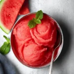 Homemade Watermelon Sorbet