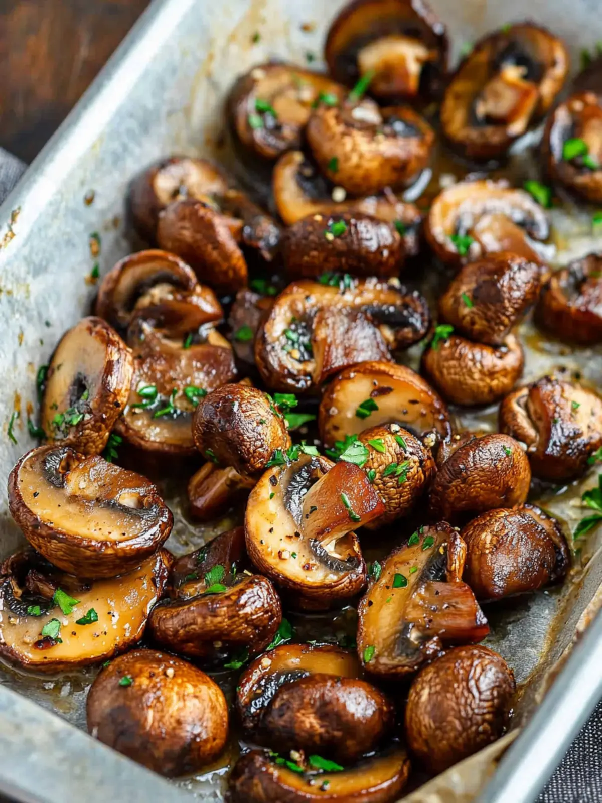 Roasted Mushrooms Recipe